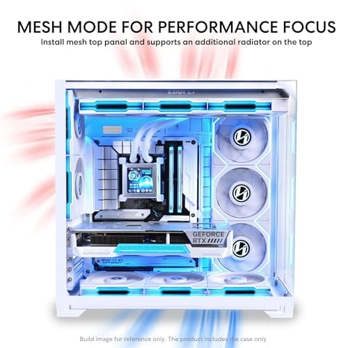 Lian Li Lian Li O11Vision Compact White-Steel-Tempered Glass ATX Mid product image