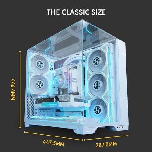 Lian Li Lian Li O11Vision Compact White-Steel-Tempered Glass ATX Mid product image