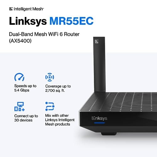 Linksys Linksys Hydra Pro 6 Mesh WiFi 6 Router product image