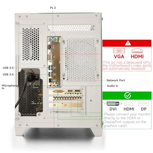 WIWB WIWB Prebuilt Gaming PC Desktop | Ryzen 5 product image
