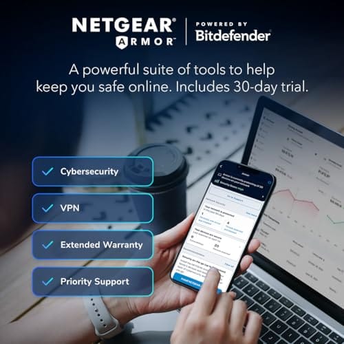 NETGEAR NETGEAR Nighthawk Tri-Band WiFi 7 Router (RS600) - product image