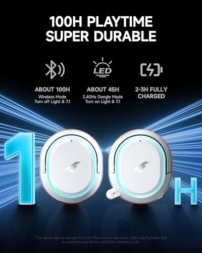 Picun Picun G2 Wireless Gaming Headset, Over-Ear 7.1 Virtual product image