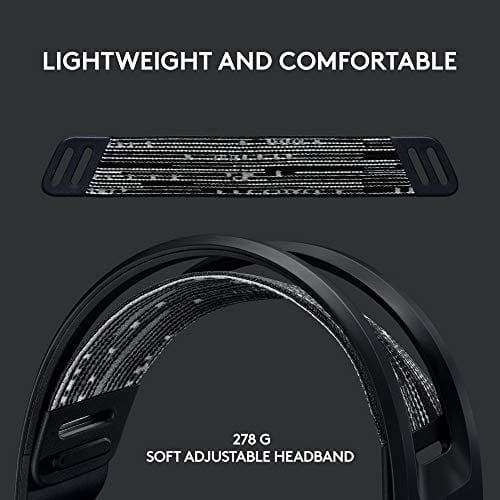 Logitech G Logitech G733 Lightspeed Wireless Gaming Headset, Suspension Headband, product image